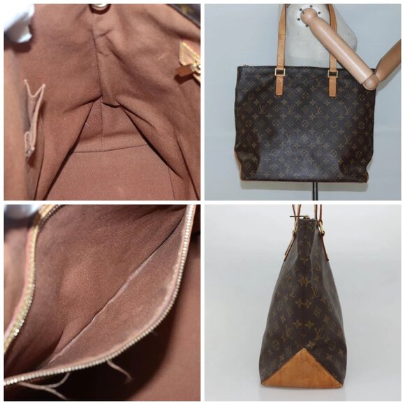 LOUIS VUITTON Monogram Cabas Piano Tote Bag M51148 LV - Picture 14 of 15